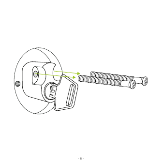 Removing the existing interior thumb-turn assembly