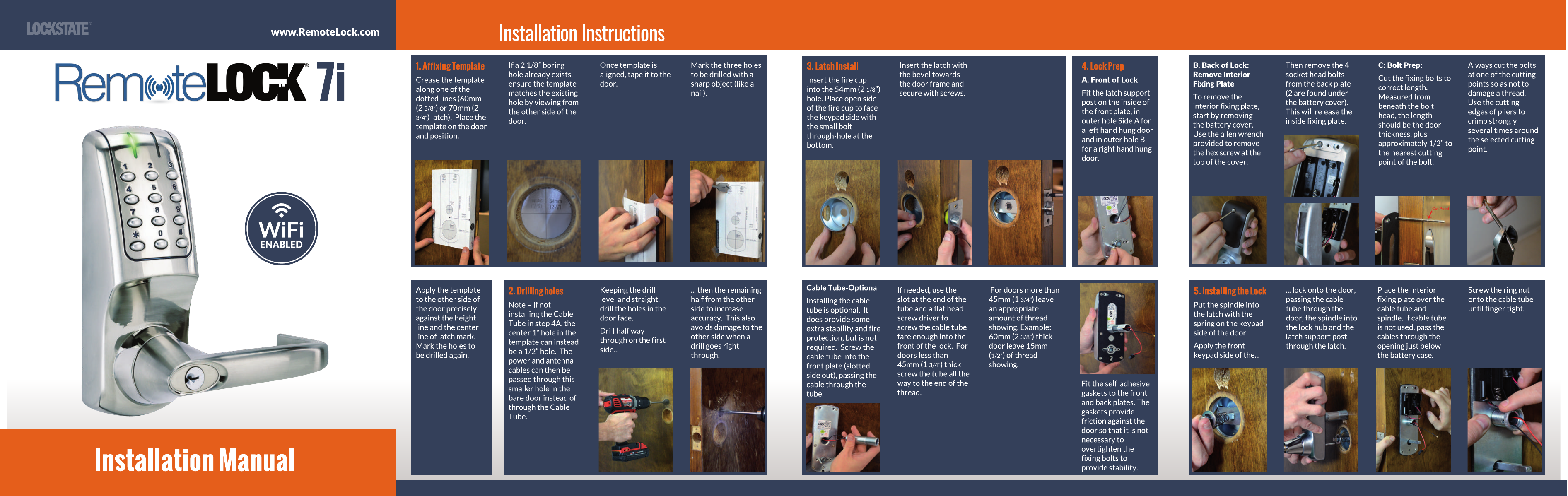 LockState RemoteLOCK 7i product overview — WiFi-enabled keypad deadbolt lock