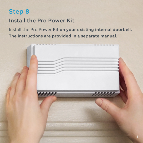 Installing the Ring Pro Power Kit onto an existing internal doorbell chime